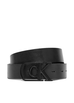 Calvin Klein Pasek Męski Curve Monogram Buckle 32Mm Rev LV04D7021G Czarny ze sklepu MODIVO w kategorii Paski męskie - zdjęcie 185464173