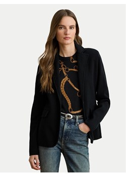 LAUREN RALPH LAUREN Marynarka 200971364001 Czarny Straight Fit ze sklepu MODIVO w kategorii Marynarki damskie - zdjęcie 185464252