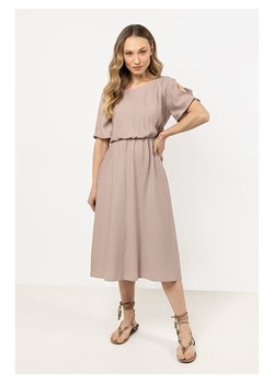 Awama Sukienka w kolorze beżowym ze sklepu Limango Polska w kategorii Sukienki - zdjęcie 185465574