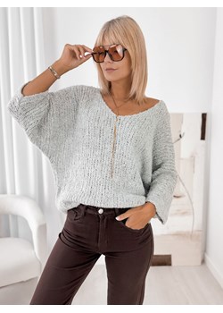 sweter perina szary one size ze sklepu UBRA w kategorii Swetry damskie - zdjęcie 185465702