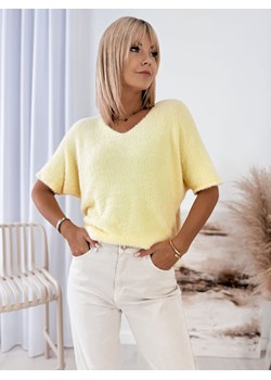 sweter hemsora żółty one size ze sklepu UBRA w kategorii Swetry damskie - zdjęcie 185465733