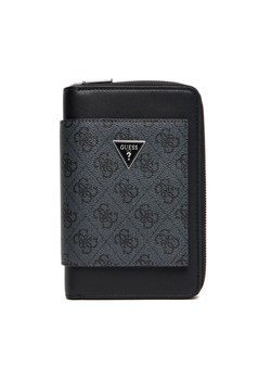 Guess Duży Portfel Męski SMMILO P5401 Czarny ze sklepu MODIVO w kategorii Portfele męskie - zdjęcie 185466311