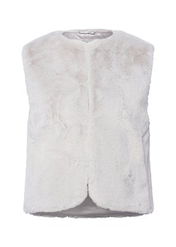 Marie Lund Damska kamizelka ze sztucznego futra - Tilda Kobiety jasny szary jednolity ze sklepu vangraaf w kategorii Kamizelki damskie - zdjęcie 185466773