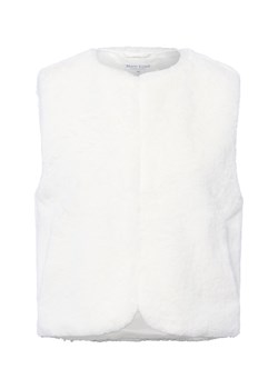 Marie Lund Damska kamizelka ze sztucznego futra - Tilda Kobiety écru jednolity ze sklepu vangraaf w kategorii Kamizelki damskie - zdjęcie 185466774