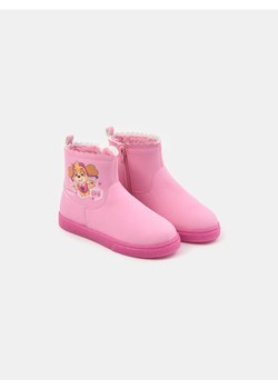 Sinsay - Botki ze sztucznym futrem wewnątrz PAW Patrol - różowy ze sklepu Sinsay w kategorii Buty zimowe dziecięce - zdjęcie 185469054