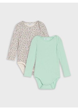 Sinsay - Body 2 pack - kremowy ze sklepu Sinsay w kategorii Body niemowlęce - zdjęcie 185469062