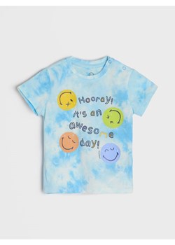 Sinsay - Koszulka z efektem tie dye SmileyWorld® - wielobarwny ze sklepu Sinsay w kategorii T-shirty chłopięce - zdjęcie 185469092