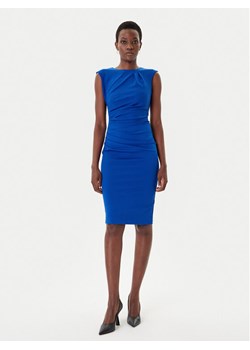 Rinascimento Sukienka koktajlowa CFC0125332003 Niebieski Slim Fit ze sklepu MODIVO w kategorii Sukienki - zdjęcie 185469591