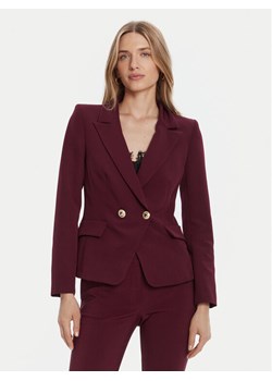 Rinascimento Marynarka CFC0126221003 Bordowy Slim Fit ze sklepu MODIVO w kategorii Marynarki damskie - zdjęcie 185469611