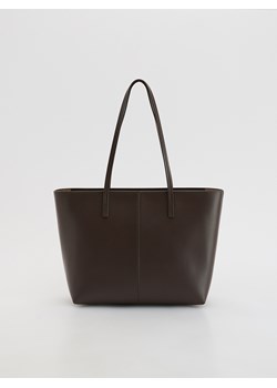 Reserved - Torebka shopper - brązowy ze sklepu Reserved w kategorii Torby Shopper bag - zdjęcie 185470182