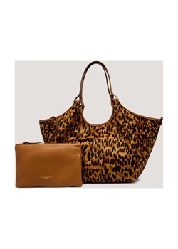 GIANNI CHIARINI Skórzana shopperka + saszetka DUA ze sklepu Gomez Fashion Store w kategorii Torby Shopper bag - zdjęcie 185470550