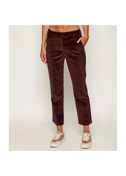 Weekend MaxMara Sztruksowe spodnie MARRUCA | Slim Fit ze sklepu Gomez Fashion Store w kategorii Spodnie damskie - zdjęcie 185471972