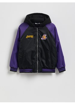 Reserved - Kurtka Los Angeles Lakers NBA - czarny ze sklepu Reserved w kategorii Kurtki chłopięce - zdjęcie 185472760