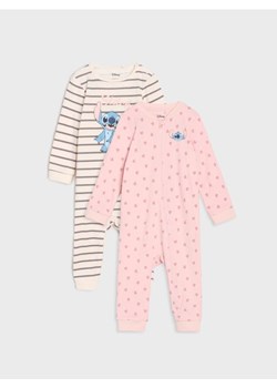 Sinsay - Pajacyki 2 pack Stitch - różowy ze sklepu Sinsay w kategorii Odzież dla niemowląt - zdjęcie 185479012