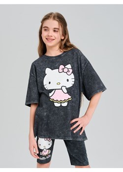 Sinsay - Krótkie legginsy Hello Kitty - czarny ze sklepu Sinsay w kategorii Spodnie dziewczęce - zdjęcie 185479071