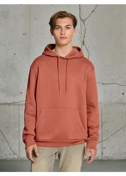 Sinsay - Bluza hoodie basic - koralowy ze sklepu Sinsay w kategorii Bluzy męskie - zdjęcie 185479113