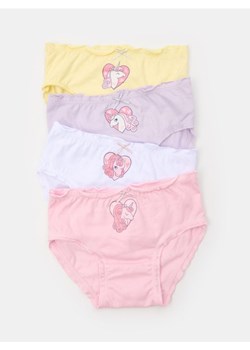 Sinsay - Bawełniane majtki z nadrukiem jednorożca 4 pack - wielobarwny - id: 454DS-MLC - marki Sinsay - 185479282 Sinsay - Bawełniane majtki z nadrukiem jednorożca 4 pack - wielobarwny ze sklepu Sinsay w kategorii Majtki dziecięce - zdjęcie 185479282