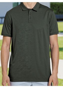 Sinsay - Bawełniana koszulka polo - zielony ze sklepu Sinsay w kategorii T-shirty męskie - zdjęcie 185479391
