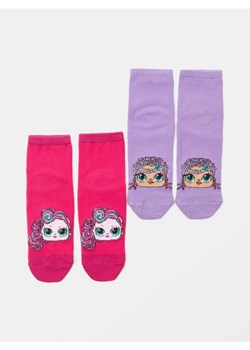 Sinsay - Skarpetki 2 pack LOL Surprise - wielobarwny ze sklepu Sinsay w kategorii Skarpetki dziecięce - zdjęcie 185479444
