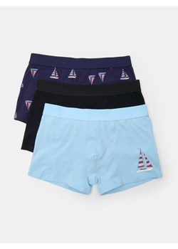 Sinsay - Bokserki Classic z motywem morskim 3 pack - wielobarwny ze sklepu Sinsay w kategorii Majtki męskie - zdjęcie 185479493