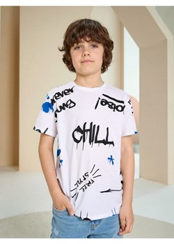 Sinsay - Koszulka - biały ze sklepu Sinsay w kategorii T-shirty chłopięce - zdjęcie 185479494