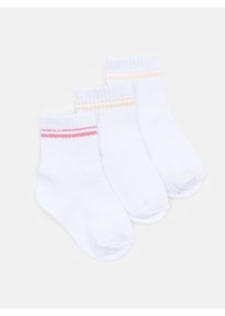 Sinsay - Skarpetki basic 3 pack - wielobarwny ze sklepu Sinsay w kategorii Skarpetki dziecięce - zdjęcie 185479520