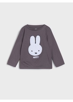 Sinsay - Koszulka z długimi rękawami Miffy - szary ze sklepu Sinsay w kategorii Bluzki dziewczęce - zdjęcie 185479612