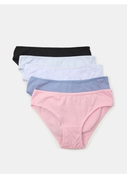Sinsay - Bawełniane figi 5 pack - wielobarwny ze sklepu Sinsay w kategorii Majtki damskie - zdjęcie 185479793