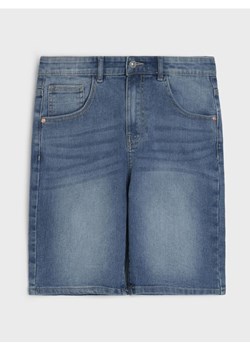 Sinsay - Szorty straight fit - niebieski ze sklepu Sinsay w kategorii Spodenki chłopięce - zdjęcie 185479794