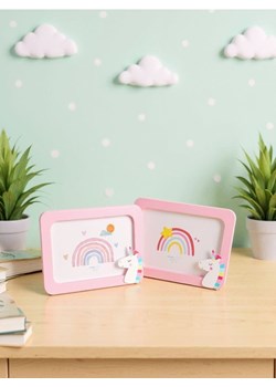 Sinsay - Ramki na zdjęcia z motywem jednorożca 2 pack - różowy ze sklepu Sinsay w kategorii Dom - zdjęcie 185479841