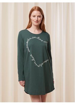 Triumph Koszula nocna Nightdresses NDK 03 LSL X 10216556 Zielony ze sklepu MODIVO w kategorii Koszule nocne - zdjęcie 185480431