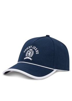 Tommy Jeans Czapka z daszkiem Cool Summer AW0AW17315 Granatowy ze sklepu MODIVO w kategorii Czapki z daszkiem damskie - zdjęcie 185480470