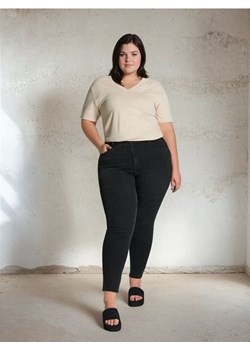 Sinsay - Spodnie jeansowe skinny - czarny - id: 878FI-99J - marki Sinsay - 185482543 Sinsay - Spodnie jeansowe skinny - czarny ze sklepu Sinsay w kategorii Spodnie damskie - zdjęcie 185482543