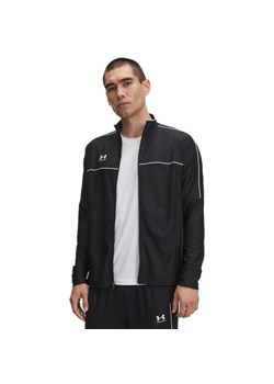 Męska bluza treningowa rozpinana Under Armour UA Challenger - czarna ze sklepu Sportstylestory.com w kategorii Bluzy męskie - zdjęcie 185482814