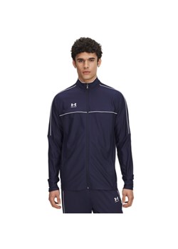 Męska bluza treningowa rozpinana Under Armour UA Challenger - granatowa ze sklepu Sportstylestory.com w kategorii Bluzy męskie - zdjęcie 185482820