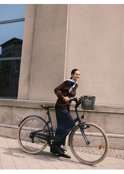 Reserved - Lniana koszula - brązowy ze sklepu Reserved w kategorii Koszule damskie - zdjęcie 185483512