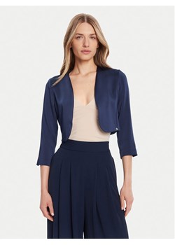Rinascimento Bolerko CFC0125060003 Granatowy Regular Fit ze sklepu MODIVO w kategorii Marynarki damskie - zdjęcie 185486790