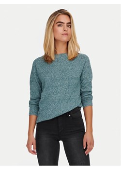 ONLY Sweter Rica 15204279 Zielony Regular Fit ze sklepu MODIVO w kategorii Swetry damskie - zdjęcie 185486804