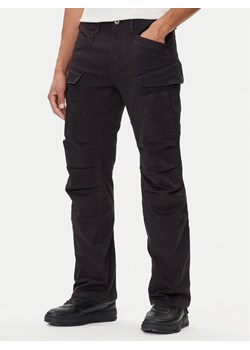 G-Star Raw Spodnie materiałowe 3D D26950-C106 Czarny Straight Fit ze sklepu MODIVO w kategorii Spodnie męskie - zdjęcie 185486812