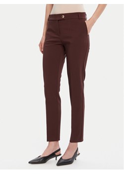 Rinascimento Chinosy CFC0126225003 Brązowy Slim Fit ze sklepu MODIVO w kategorii Spodnie damskie - zdjęcie 185486842