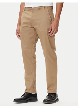 G-Star Raw Chinosy Morry D26400-C105 Beżowy Tapered Fit ze sklepu MODIVO w kategorii Spodnie męskie - zdjęcie 185486890
