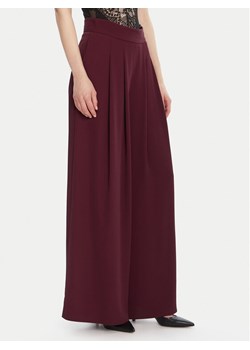 Rinascimento Spodnie palazzo CFC0125495003 Bordowy Wide Leg ze sklepu MODIVO w kategorii Spodnie damskie - zdjęcie 185486904