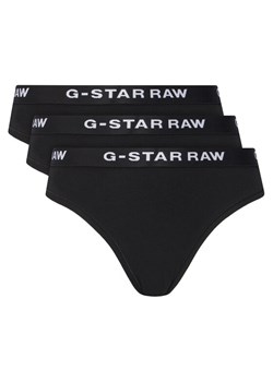 G-Star Raw Komplet 3 par fig klasycznych D23775-D516 Czarny ze sklepu MODIVO w kategorii Majtki damskie - zdjęcie 185486920
