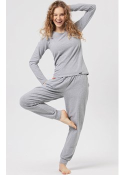 Ciepłe spodnie domowe jasnoszare Hot Touch LHE 729 1, Kolor jasnoszary, Rozmiar S, Key ze sklepu Intymna w kategorii Piżamy damskie - zdjęcie 185488221