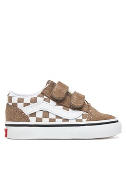 Tenisówki Vans Old Skool V VN000CTG1NU1 Brązowy ze sklepu eobuwie.pl w kategorii Trampki dziecięce - zdjęcie 185488673