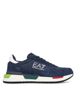 Sneakersy EA7 Emporio Armani 7X000380 AF19175 MZ230 Granatowy ze sklepu eobuwie.pl w kategorii Buty sportowe męskie - zdjęcie 185488710