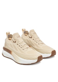 Sneakersy EA7 Emporio Armani 7X000343 AF18639 M1135 Beżowy ze sklepu eobuwie.pl w kategorii Buty sportowe damskie - zdjęcie 185488734