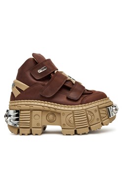 Sneakersy NEW ROCK M-WALL285-C16 Brązowy ze sklepu eobuwie.pl w kategorii Buty sportowe damskie - zdjęcie 185488813