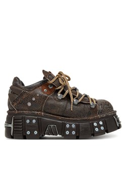 NEW ROCK Sneakersy M-120N-C83 Brązowy ze sklepu MODIVO w kategorii Buty sportowe męskie - zdjęcie 185490120