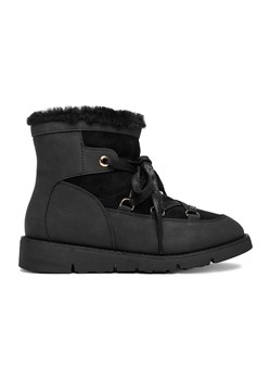 Botki DeeZee 17125-1-BLACK PU ze sklepu ccc.eu w kategorii Śniegowce damskie - zdjęcie 185491400